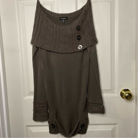le chateau Dresses & Skirts - ⭐️le chateau- grey sweater dress